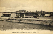 Villefranche-sur-Saône. Pont de Frans.