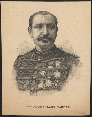 Marius-Paul Faurax (1849-1892), militaire.
