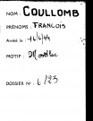COULLOMB François
