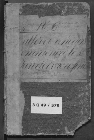 Janvier 1820-décembre 1822 (volume 6).