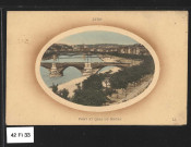 Pont et quai du Rhône.