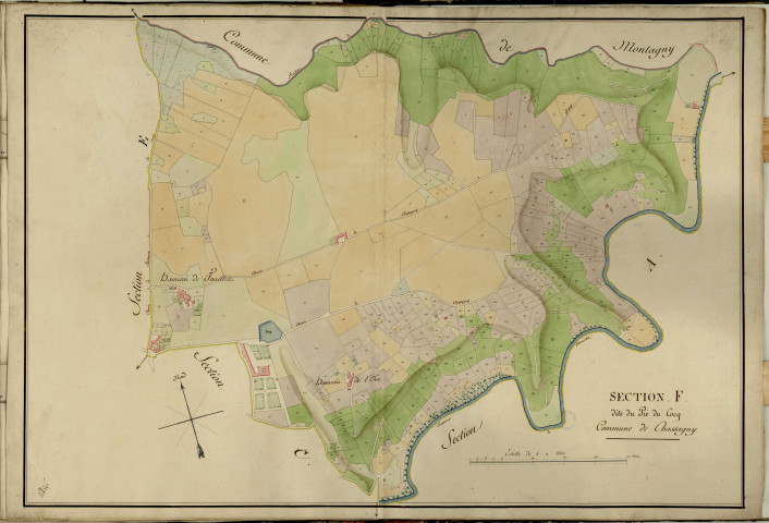 Section F dite du Pré du Cocq, feuille unique.