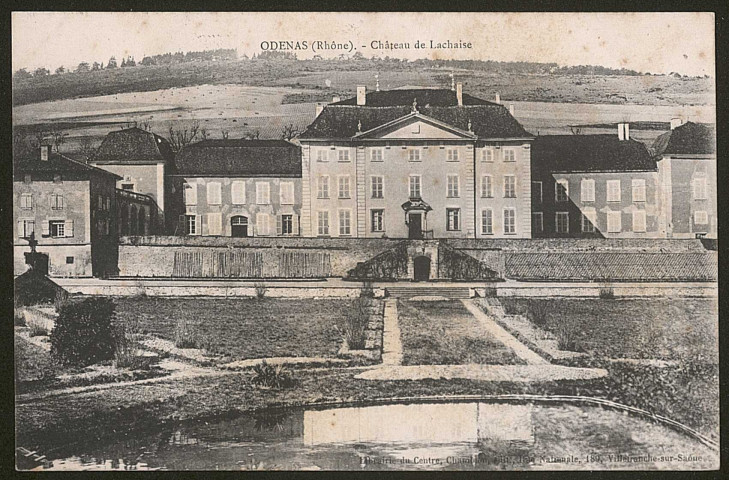 Odenas. Château de Lachaise.