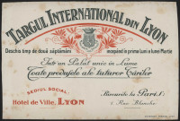 Targul international din Lyon - Lyon.