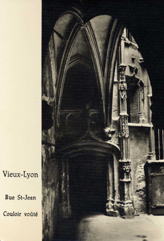 Lyon. Vieux Lyon. Rue Saint-Jean.