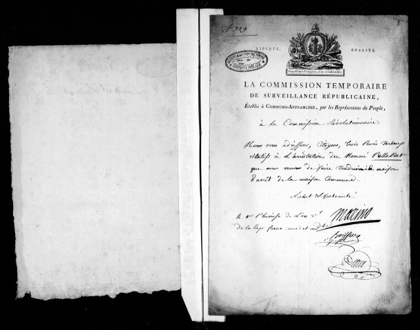 Dossiers n° 152-165.