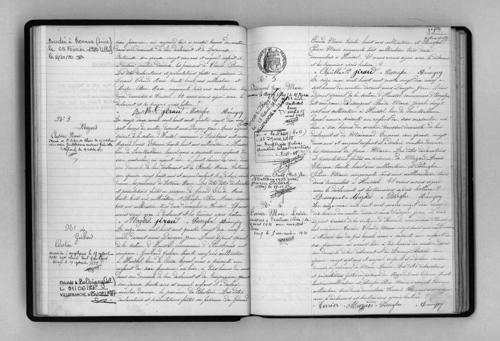 Naissance - Section d'Huissel