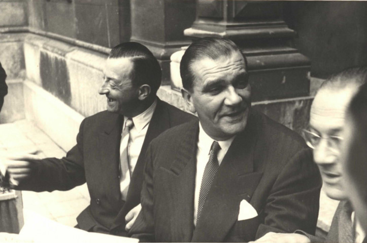 De gauche à droite : Louis GUEDON, René JANIN, Henri COLLOMB.