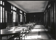 La salle de lecture des Archives départementales du Rhône à Lyon.
