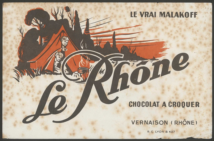 Chocolat Le Rhône - Vernaison.
