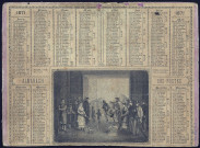 Almanach des Postes 1871.