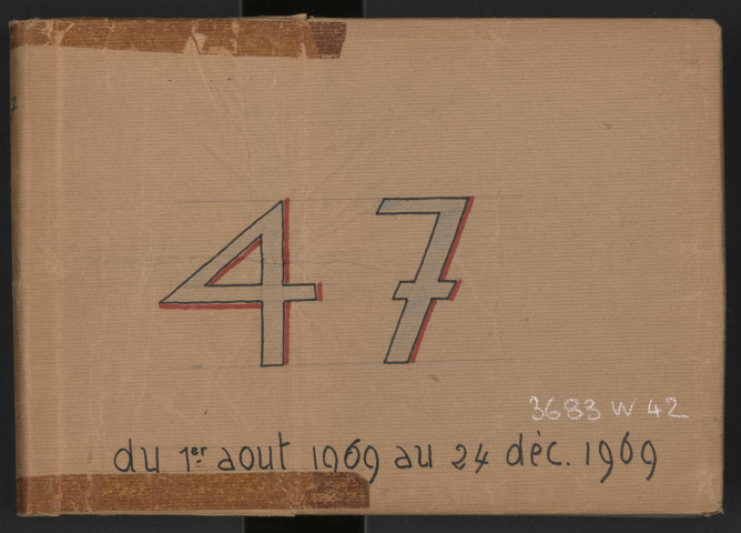 n° 47 (1 er août-24 décembre 1969).