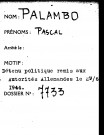 PALAMBO Pascal