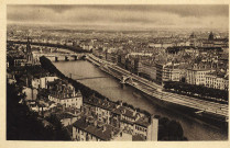 Lyon. Vue sur la Saône.