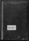 1856-186 (volume 101). Renvoie à 3Q43/499.
