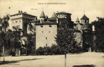 Saint-Laurent-de-Chamousset. Château de Chamousset.