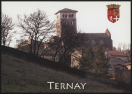 Ternay. Eglise romane Saint-Mayol (XIIe siècle).