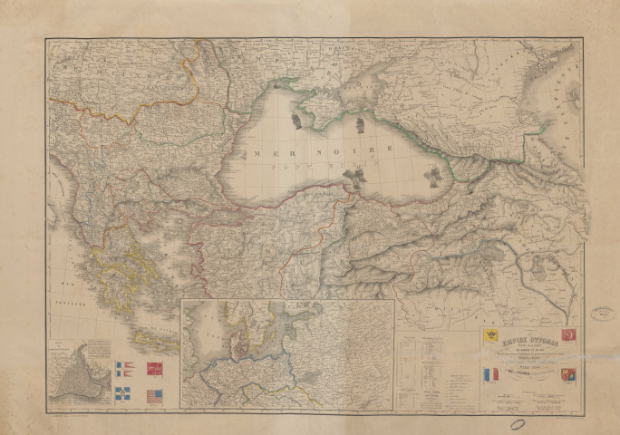 Cartes européennes, 1859-1870.