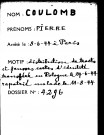 COULOMB Pierre