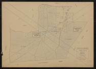 Section C 3e feuille (partie de l'ancienne feuille unique). Plan révisé pour 1934. Feuille rééditée pour 1976. Les zones de remembrement ZB-ZC sont représentées sur ce plan.