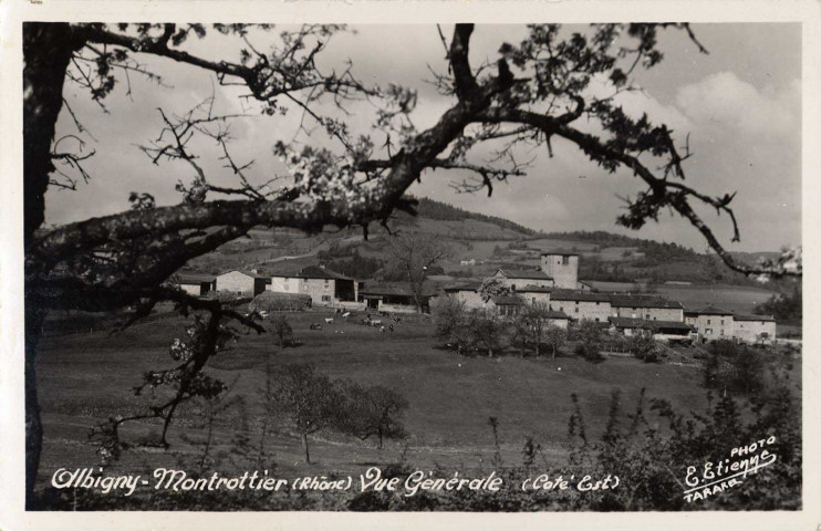 Albigny-Montrottier. Vue générale (côté Est).