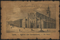 Lyon. Eglise des Cordeliers vers 1615.