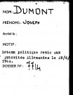 DUMONT Joseph