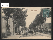 Avenue de la Gare et le Saint-Michel.