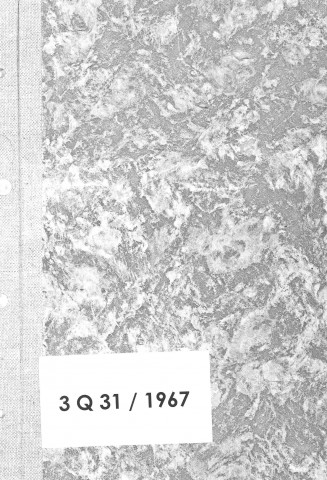 FEDREICI-GAY - volume 68 : 2e semestre 1969.