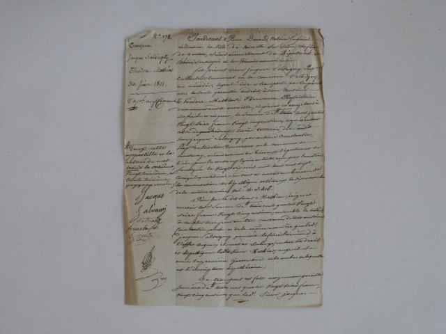 Janvier-juin 1811