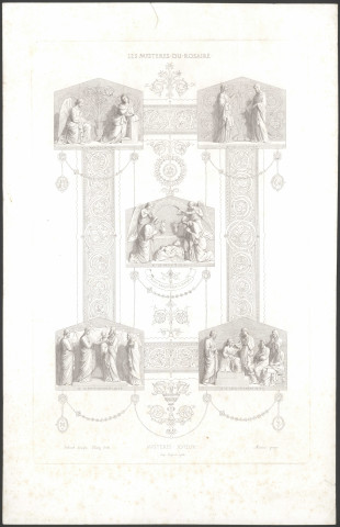 Les mystères du Rosaire.