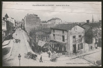 Villefranche-sur-Saône. Avenue de la gare.
