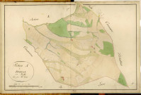 Section A dite de Donnat, feuille n°1 (parcelles 1-175).