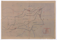 Section A 5e feuille (partie de l'ancienne 2e feuille). Plan révisé pour 1933.