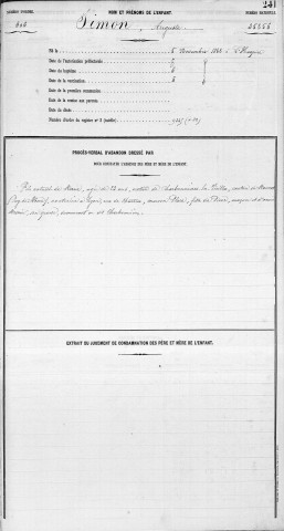 SIMON, Auguste.