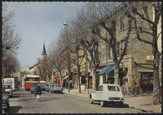 Lyon. Avenue du Point du Jour.