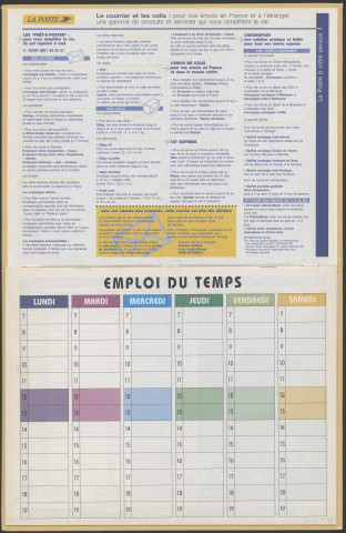 Almanach du facteur 1999.