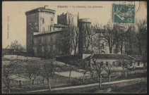 Charly. Le château, vue générale.