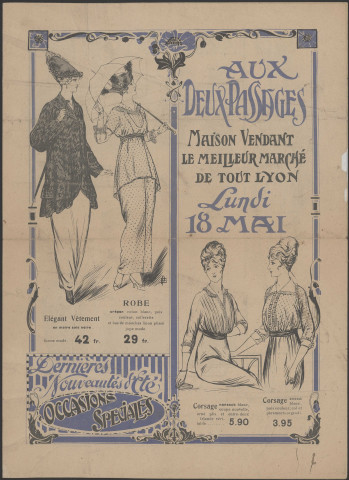 "Aux Deux Passages" - Lyon.