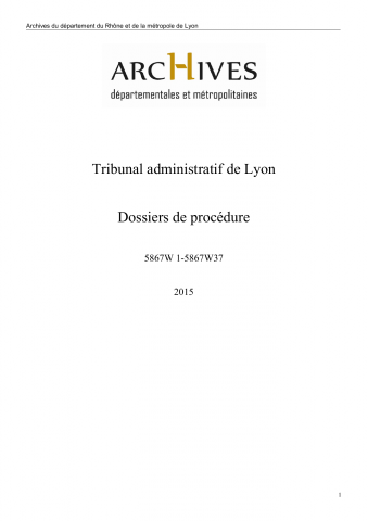 Du 27 au 30 avril 2015.