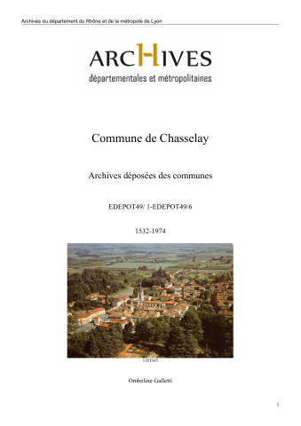 Cotes d'office de l'élection de Lyon.