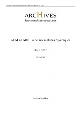 « GEM GEMINI 2007-2008 ».
