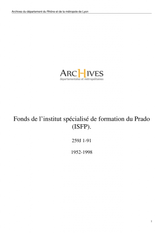 Centre éducatif et professionnel (CEP) Cantin, règlements et procédures.