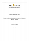 Direction inter-régionale la police judiciaire : statistiques mensuelles et trimestrielles.