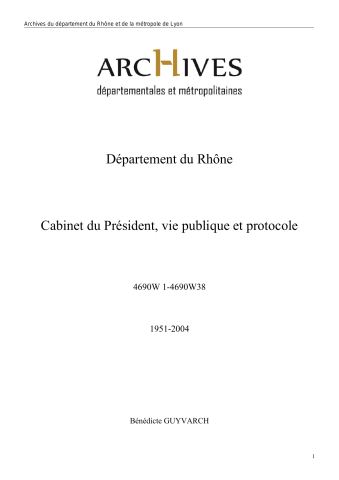 Politique de la ville.