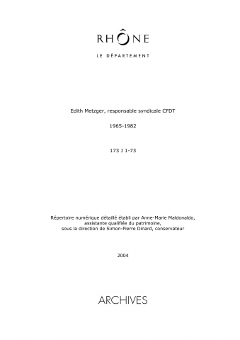 Comptes-rendus de réunions dactylographiés (avril 1974-octobre 1977), notes manuscrites (1977).