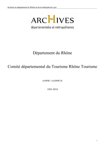 Comité des vins Rhône-Alpes (2016) ; Destination Beaujolais (2004-2016), Offices de tourisme (2007-2008, 2015) ; Only Lyon (2007-2008-2015).