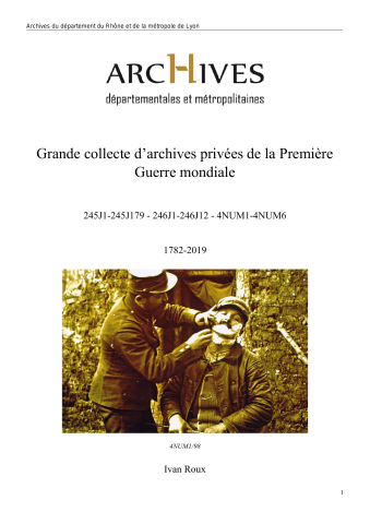 Verdun, boyau allemand conquis.