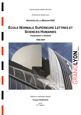 Ecole nationale supérieure Lettres et Sciences Humaines (ENS), implantation à Gerland.
