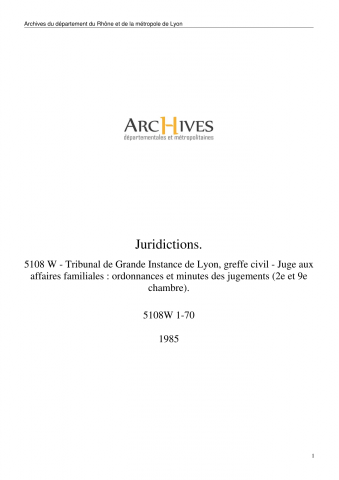 Du 30 janvier au 6 février 1985.